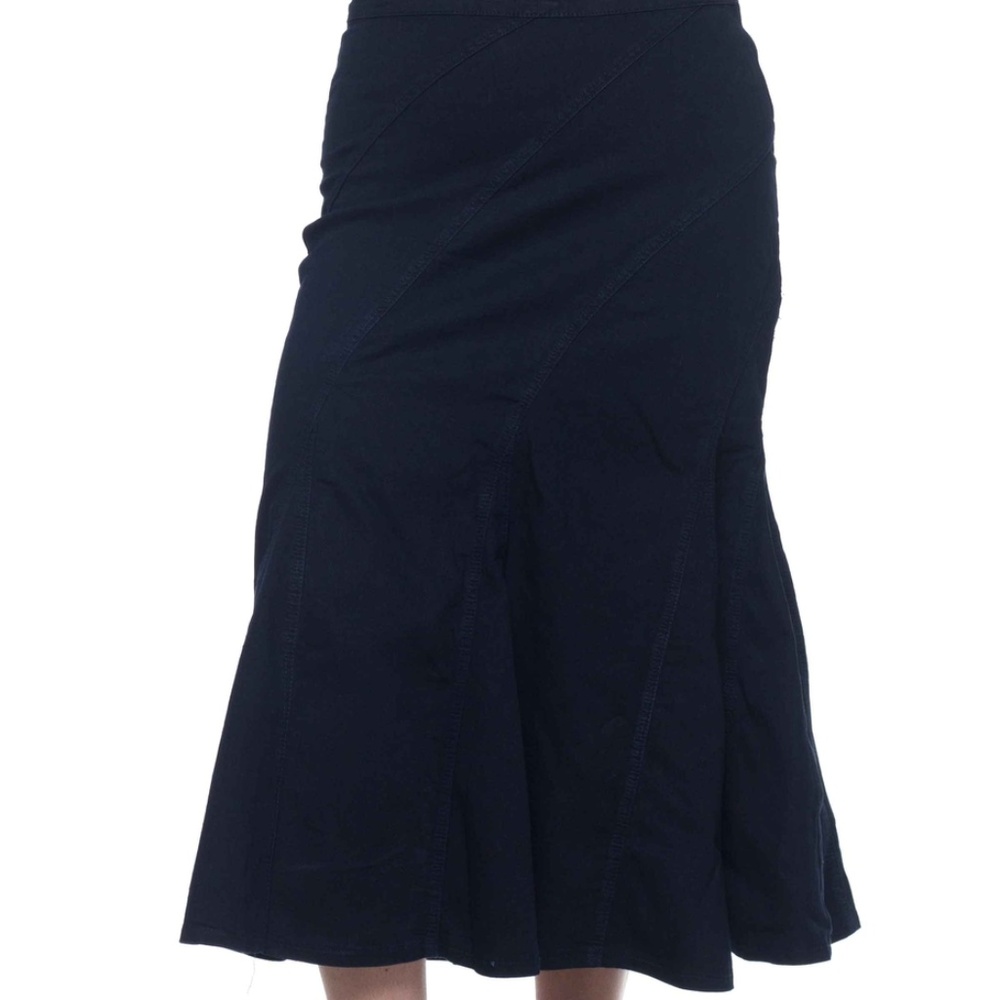 Dark Indigo Denim Skirt